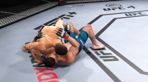 СТИВЕН ТОМПСОН VS НЕЙТ ДИАЗ UFC 4 CPU VS CPU