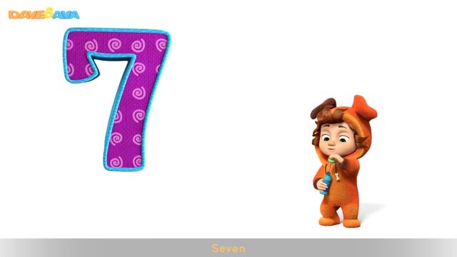 Number Song  Number Train 1 to 10  Counting Song and Nursery Rhymes from Dave and Ava