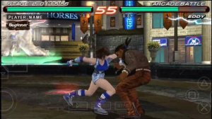 ASUKA Vs EDDY Fight 💪 Tekken 6 (PSP) #tekken6