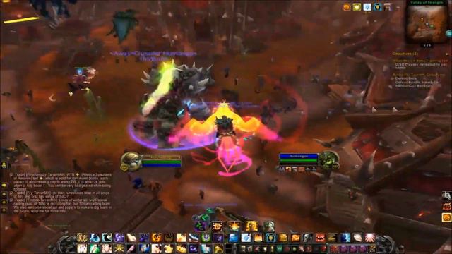 WoW - Ai'li Skymirror Huge Corehounds in Orgrimmar - Insane Glitch смотреть онлайн