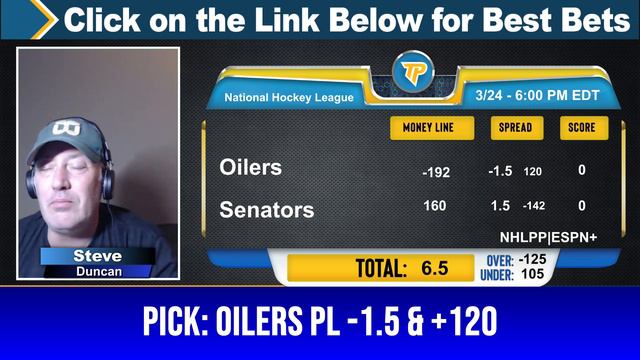10 FREE NHL Picks and Predictions on NHL Betting Tips for Today, Sunday 3/24/2024