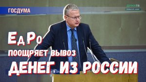 «Единая Россия»: деньги из России вывозились и будут вывозиться!