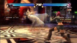 Tekken Tag Tournament 2 Xbox360 HD Online TTT2 Jin and Jun Kazama Vs Jaycee and Michelle