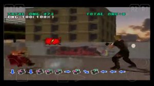 King slap tekken3 game mode fighting Yoshimitsu hit's