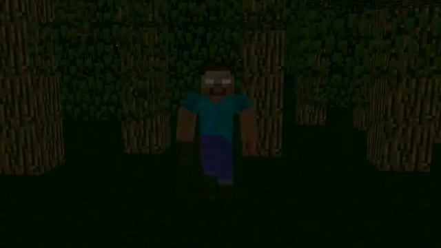 Нотч vs Херобрин Minecraft Анимация смотреть онлайн