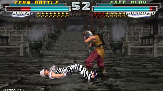 Multiple Annas Team Battle Tekken Tag Tournament Ps2 Widescreen UHD 4K 60 FPS смотреть онлайн