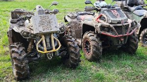 Odes 1000 Mud Pro и BRP Renegade 1000 XMR разница в размере