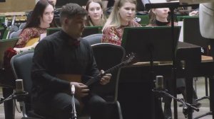 Е.Тростянский Вариации на тему песни В.Темнова «Кадриль».  Исп. РНО «Москва». Солист Марат Сафиуллин