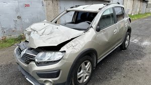 Проверка перед разбором Renault Sandero Stepway 2016г.в., Двигатель H4MD438 1.6 113л.с., МКПП №1607
