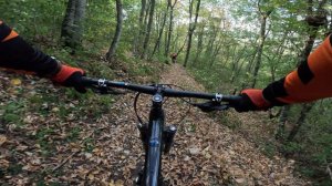 СОБЕР МТБ / трасса ХЭНДМЕЙД / первый спуск с вершины / GoPro
