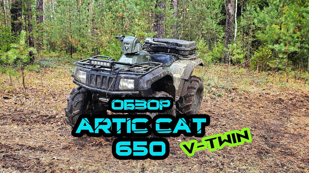 Обзор квадроцикла Artic Cat 650 V-Twin