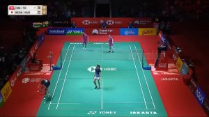 Yuta WATANABE/Arisa HIGASHINO vs TANG Chun Man/TSE Ying Suet Badminton Indonesia Open 2023 | SF