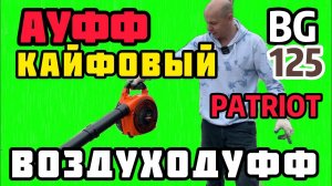 Бензиновый садовый воздуходув PATRIOT BG 125