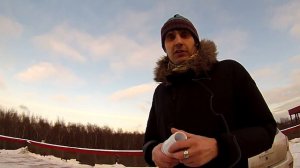 Испытание сифонов ОРИО на колкость. Бросаемся сифонами, а не снежками в мороз.