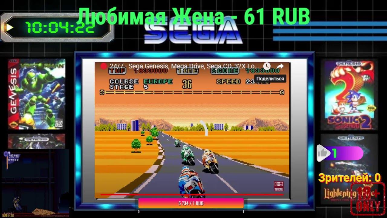 Ретро Игоры Рестрименг Sega Mega Drive 2