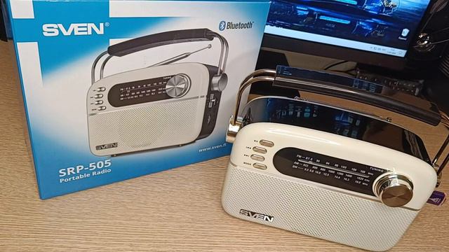 SVEN SRP-505 Портативный беспроводной радиоприёмник смотреть онлайн