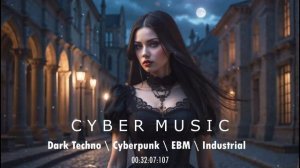 1 HOUR \ Dark Techno \ Cyberpunk \ EBM \ Industrial \ Electro Mix Music [ Copyright Free ]