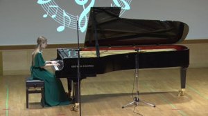 Никифорова Анастасия, 13 лет
П.И.Чайковский «В манере Шопена»