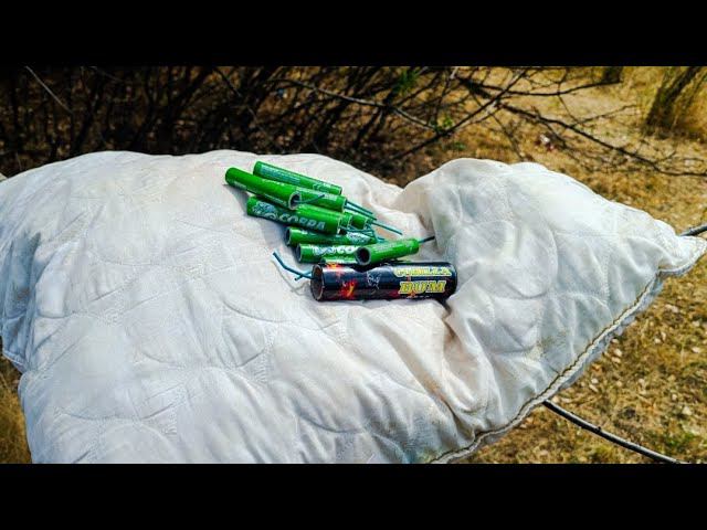 ВЗОРВАЛ ПОДУШКУ ПЕТАРДАМИ / GORILLA BUM / COBRA / #пиротехника #питарды #петарды #взрыв #подушка смотреть онлайн