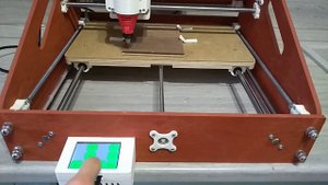 Автономный модуль управления фрезерным станком с ЧПУ.