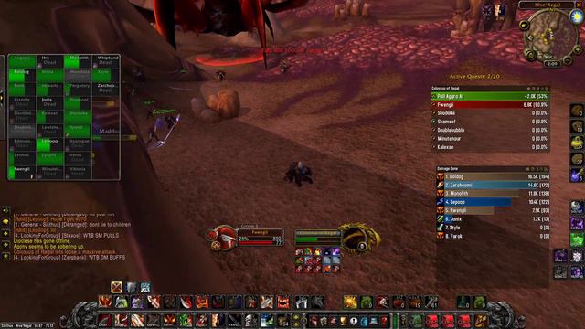 WoW Classic Blaumeux server Ten Hour War Ahn'Qiraj part 2 Colossus of Regal смотреть онлайн