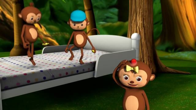 Five Little Monkeys Jumping On The Bed