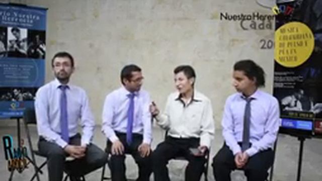 Rodrigo Fuentes Barrera | Entrevista a los amigos Colombianos, Trío Nuestra Herencia смотреть онлайн