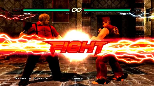 PS3 Tekken 6 Bob Arena Mode смотреть онлайн