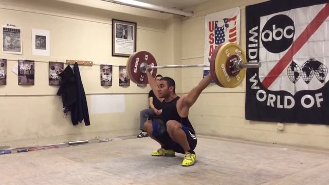 Xavier - 110kg snatch смотреть онлайн