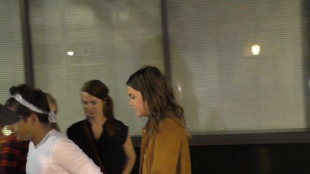 Maia Mitchell and Rudy Mancuso celebrating Maia's Birthday leave Katsua Restaurant in Hollywod смотреть онлайн