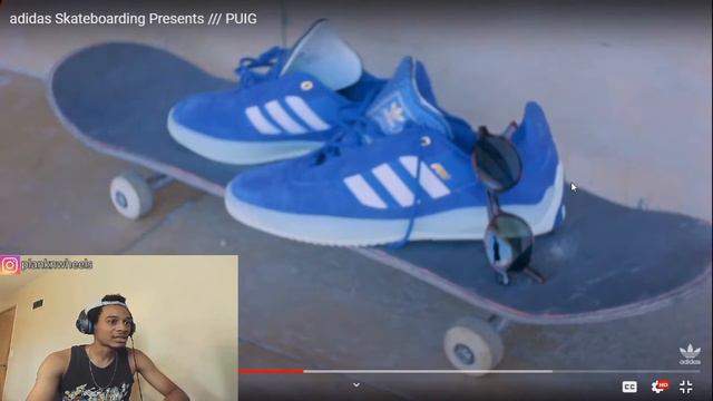 SKATER REACTS | adidas Skateboarding Presents /// PUIG