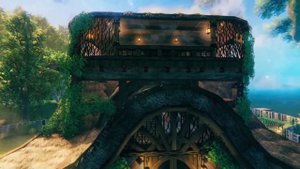 Обзор уютного дома в игре Вальхейм. Сozy house - Valheim build