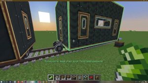 как сделать метро с помощью мода create в майнкрафт