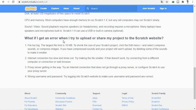Install Scratch 1.4 (OLD) version