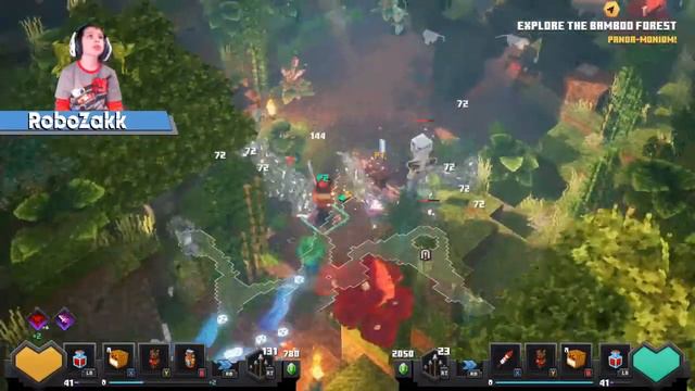 PANDA PARTY! (PANDA PLATEAU) | Minecraft Dungeons #11 (Xbox One Lets Play) смотреть онлайн