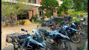 ВЬЕТНАМ. Наши мотоциклы для тура. BMW R1200GS, Triumph Tiger 1200