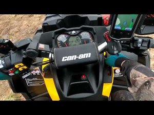 Сравнительный тест вариатора CVTech после OEM вариатора на квадроцикле Outlander 1000 XMR