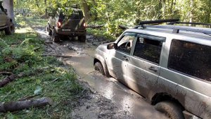 Маршрут во главе с уазом двс т40