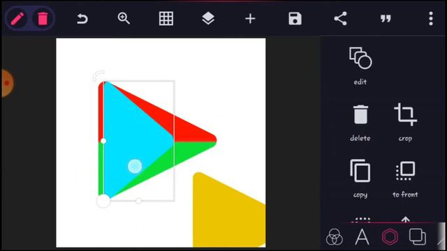 Play store  logo design with pixellab || google play store style logo design