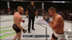 Conor McGregor vs nate diaz ufc 196