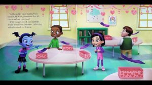 Vampirina Book -  VEE IS FOR VALENTINE - Adapted by Chelsea Beyl