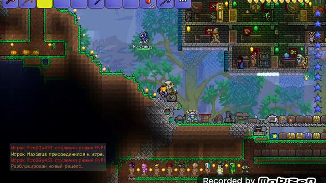 Тerraria - зделали Лезвие ночи смотреть онлайн