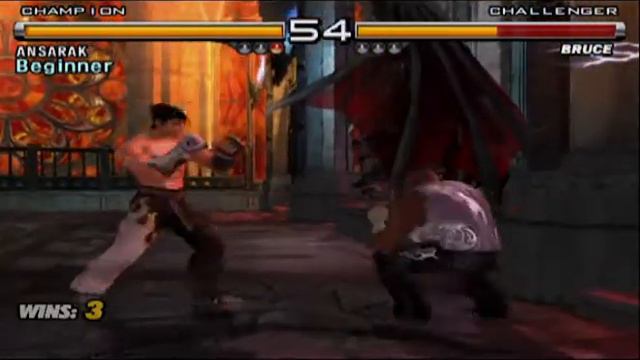 TEKKEN 5 PS2 Parsec P1 ANSARAK vs P2 Dr.Noob смотреть онлайн
