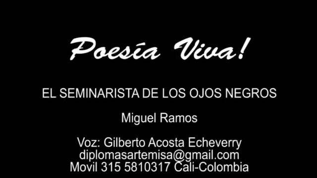 EL SEMINARISTA DE LOS OJOS NEGROS
