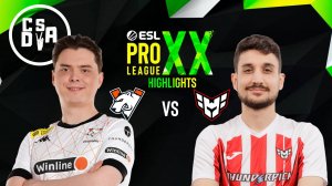 Virtus.pro vs Heroic Хайлайты ESL Pro League Season 20 CS2