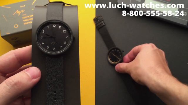 Обзор часов Луч 272081646 и 272081647 коллекция Обратный ход смотреть онлайн