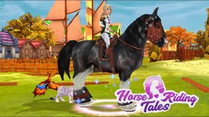 Получила сет и пета дракона Сундук чемпиона и мероприятия Horse Riding Tales