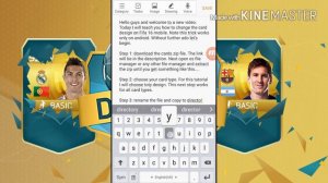 FIFA 16 MOBILE- CARD CHANGING TUTORIAL