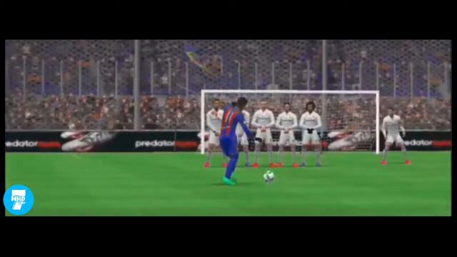 Neymar Jr • Skill And Goals • PES 2017 • PSP