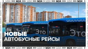 Новые автобусные рейсы будут запущены в Москве 21 сентября — Москва 24